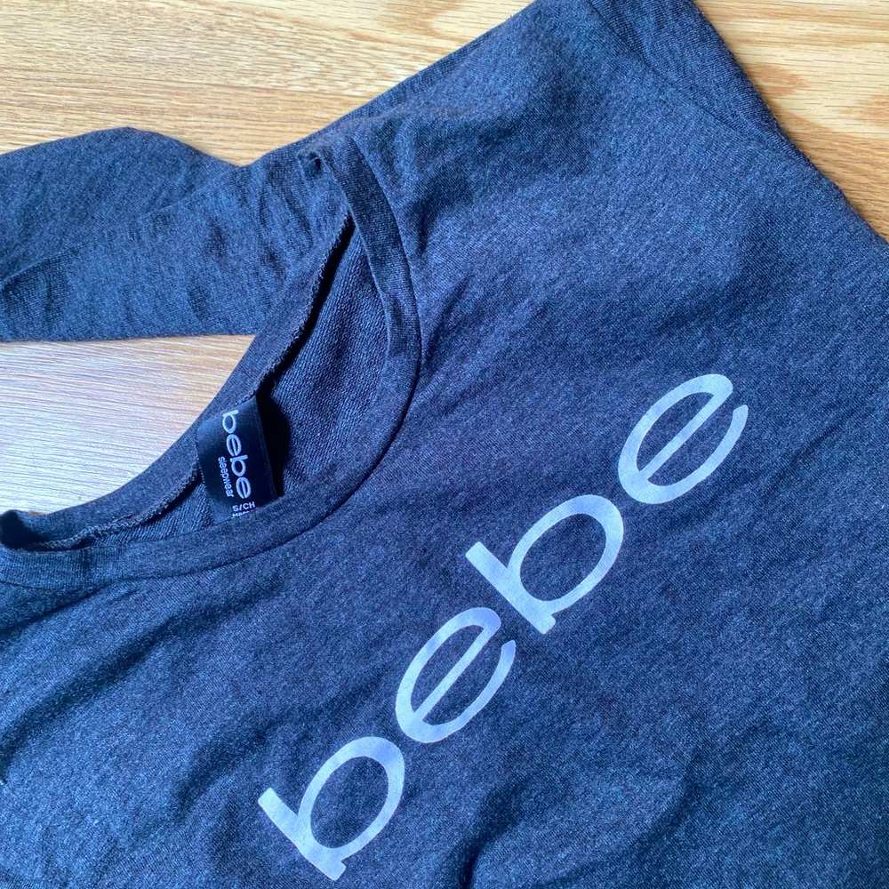 Bebe NWT long sleeve size small.